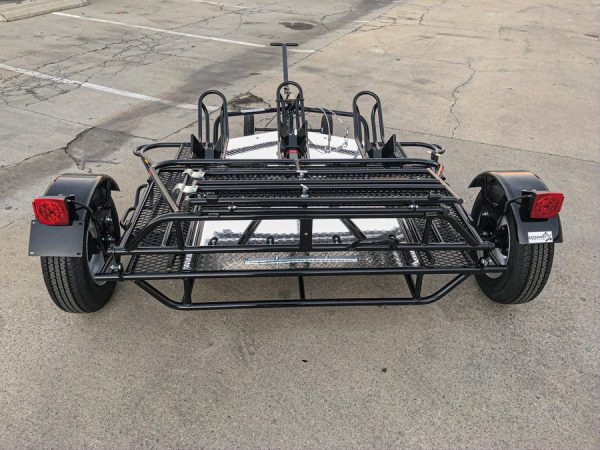 Three Rail Motorcycle Trailer - Image 6