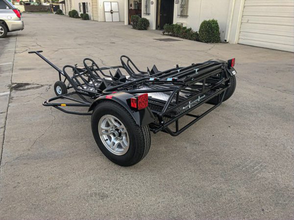 Three Rail Motorcycle Trailer - Image 2