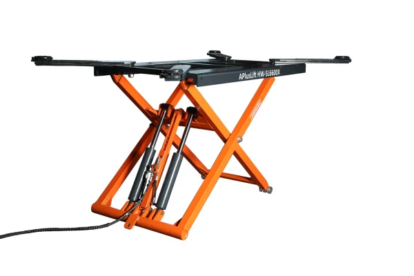 APlusLift MT1500 24“ Wide 1500LB Air Operated Lift Table for Motorcycles